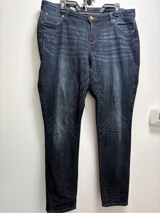 Kut from the Kloth Denim - Kut from the Kloth Slim Straight Dark Indigo Jeans